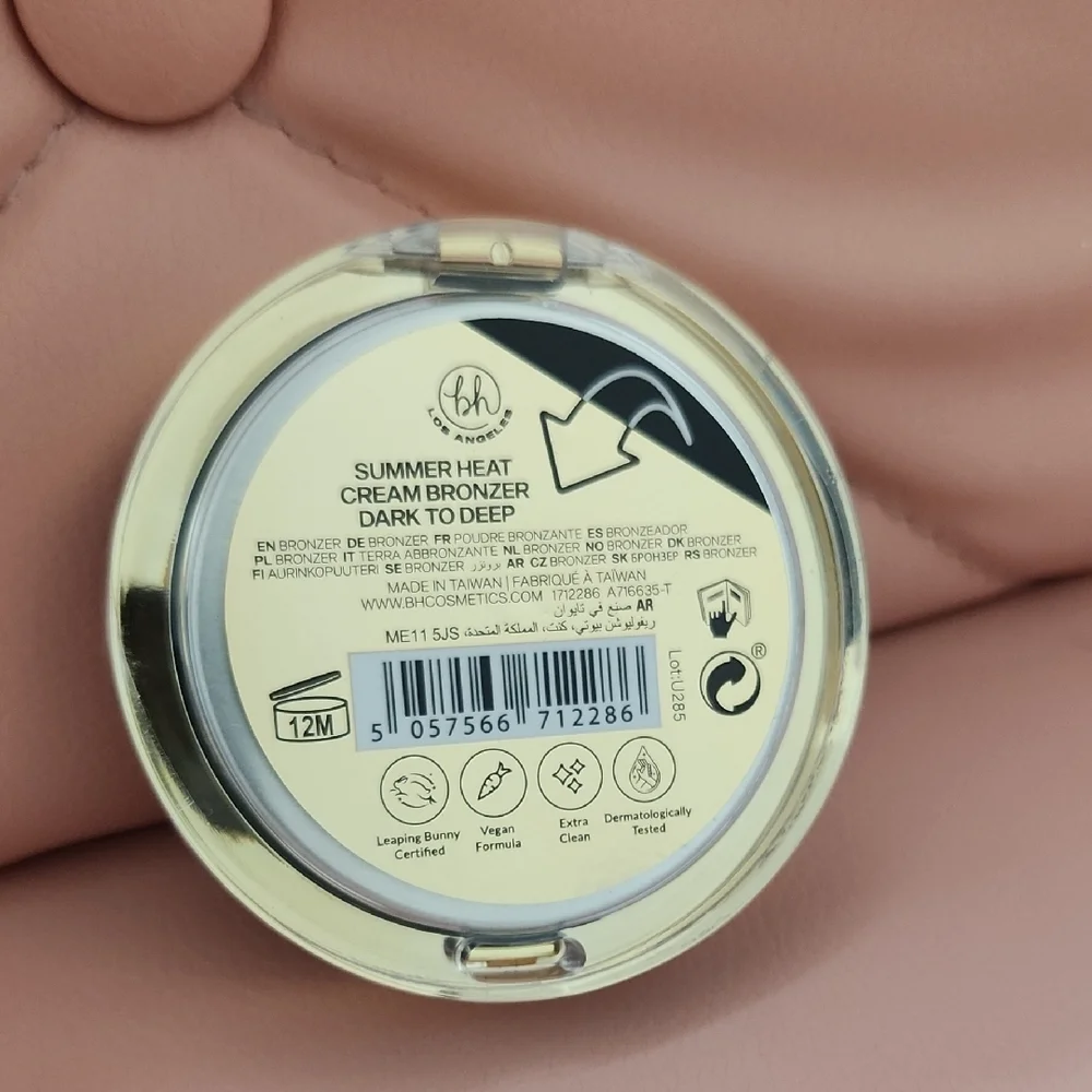 BH Cosmetics Summer Heat Cream Bronzer – Dark to Deep – Vegan Cruelty-Free